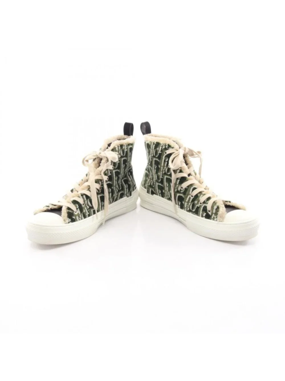 Dior Sneakers High Top Oblique Tapestry Fabric